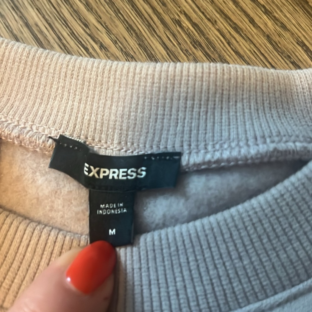Express Puff Sleeve Sweatshirt - Picture 3 of 5